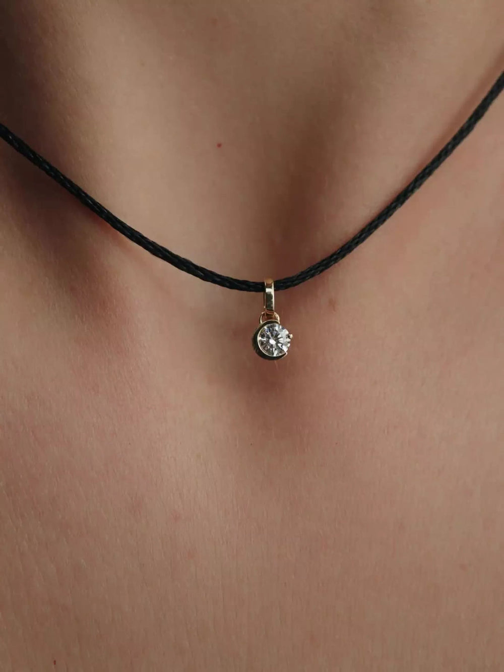 Pandora Talisman 14k Gold Lab-grown Diamond Moon Pendant 0.25 ct TW, 14k gold