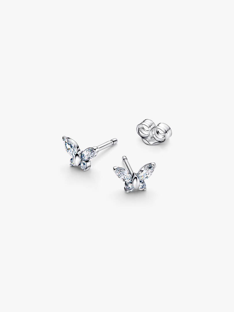 Butterfly Stud Earrings Sterling silver