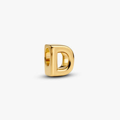 Letter D Charm Necklace 2 Quantity