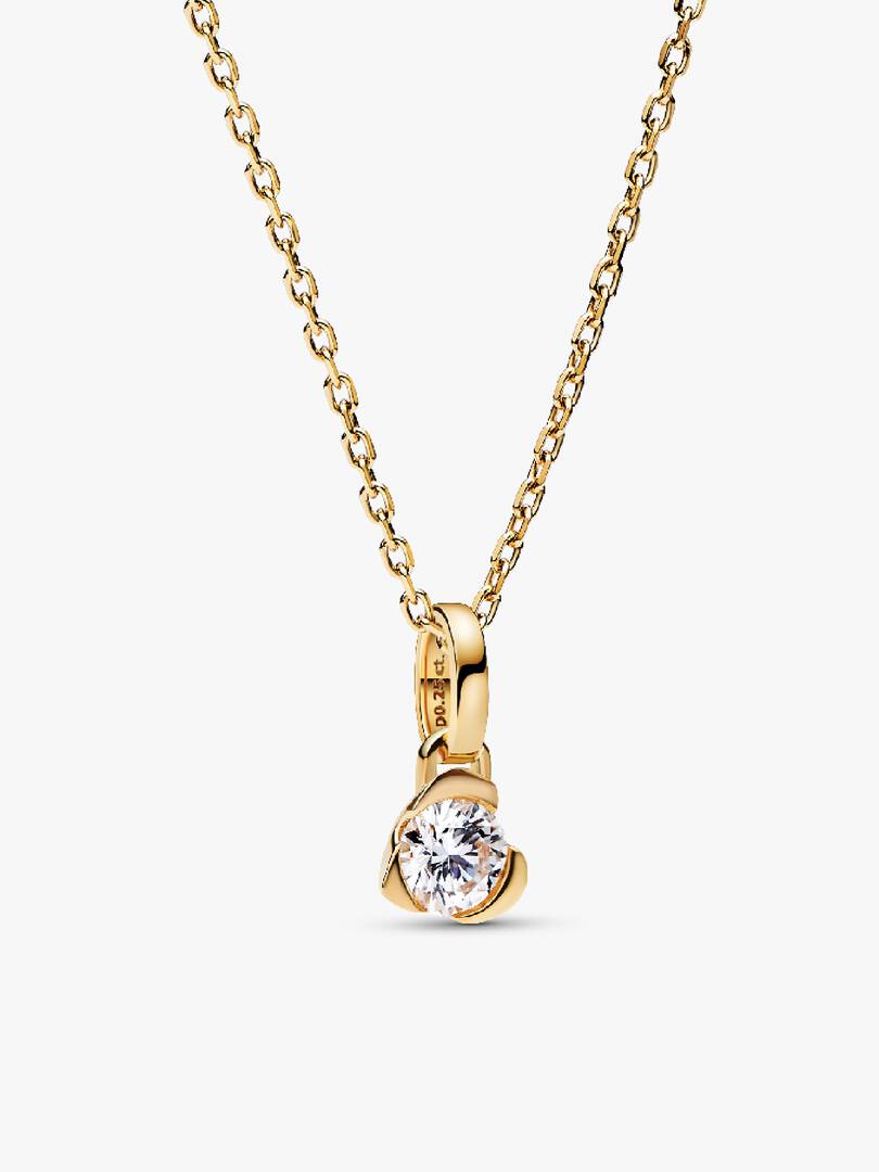 Pandora Talisman Lab-grown Diamond Jewelry Gift Set, 14k Gold 2 Quantity